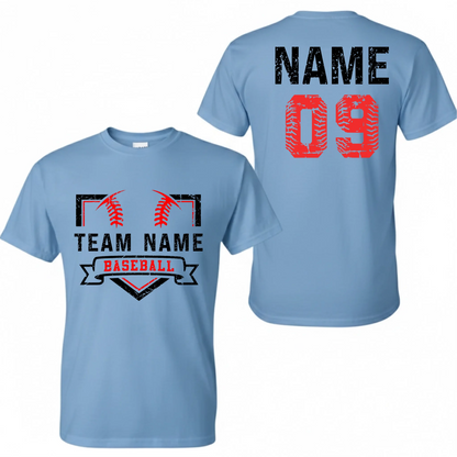 Light Blue Cotton T-Shirt
