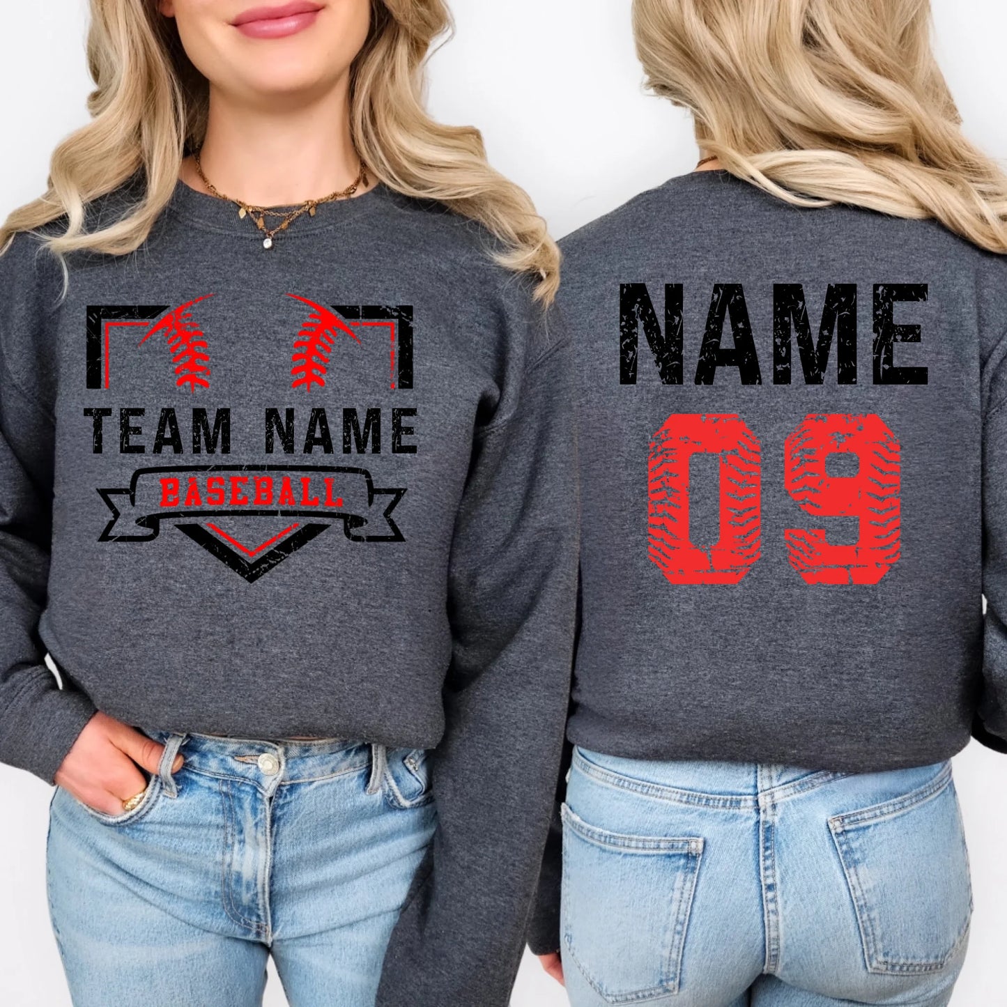 Dark Heather Grey Sweatshirt