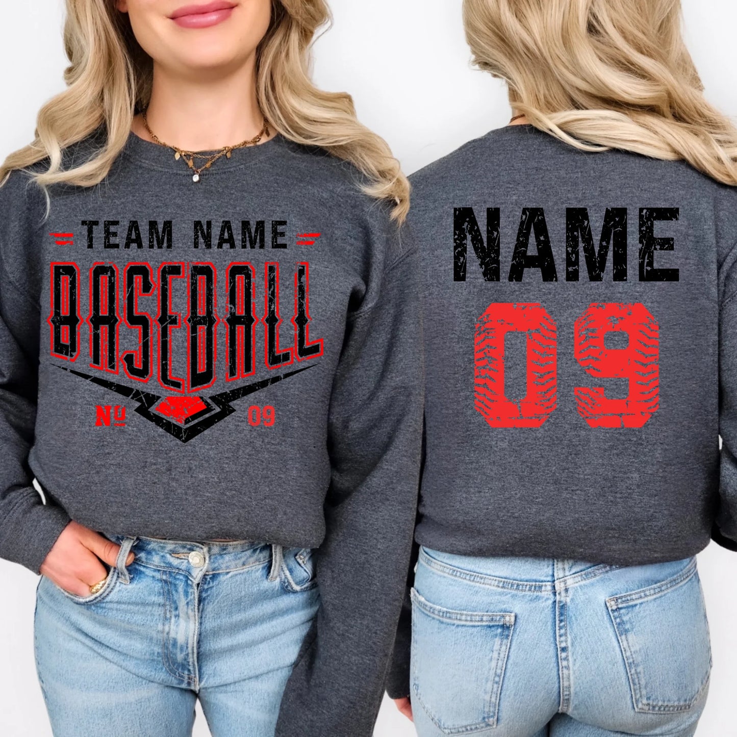 Dark Heather Grey Sweatshirt