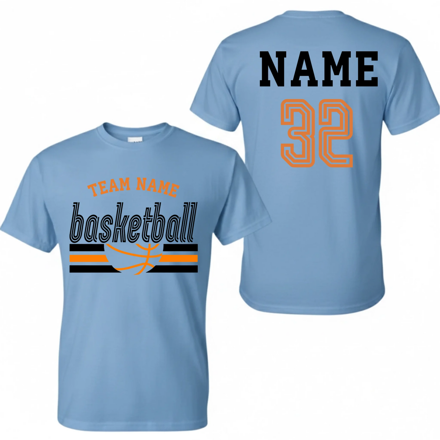 Light Blue Cotton T-Shirt