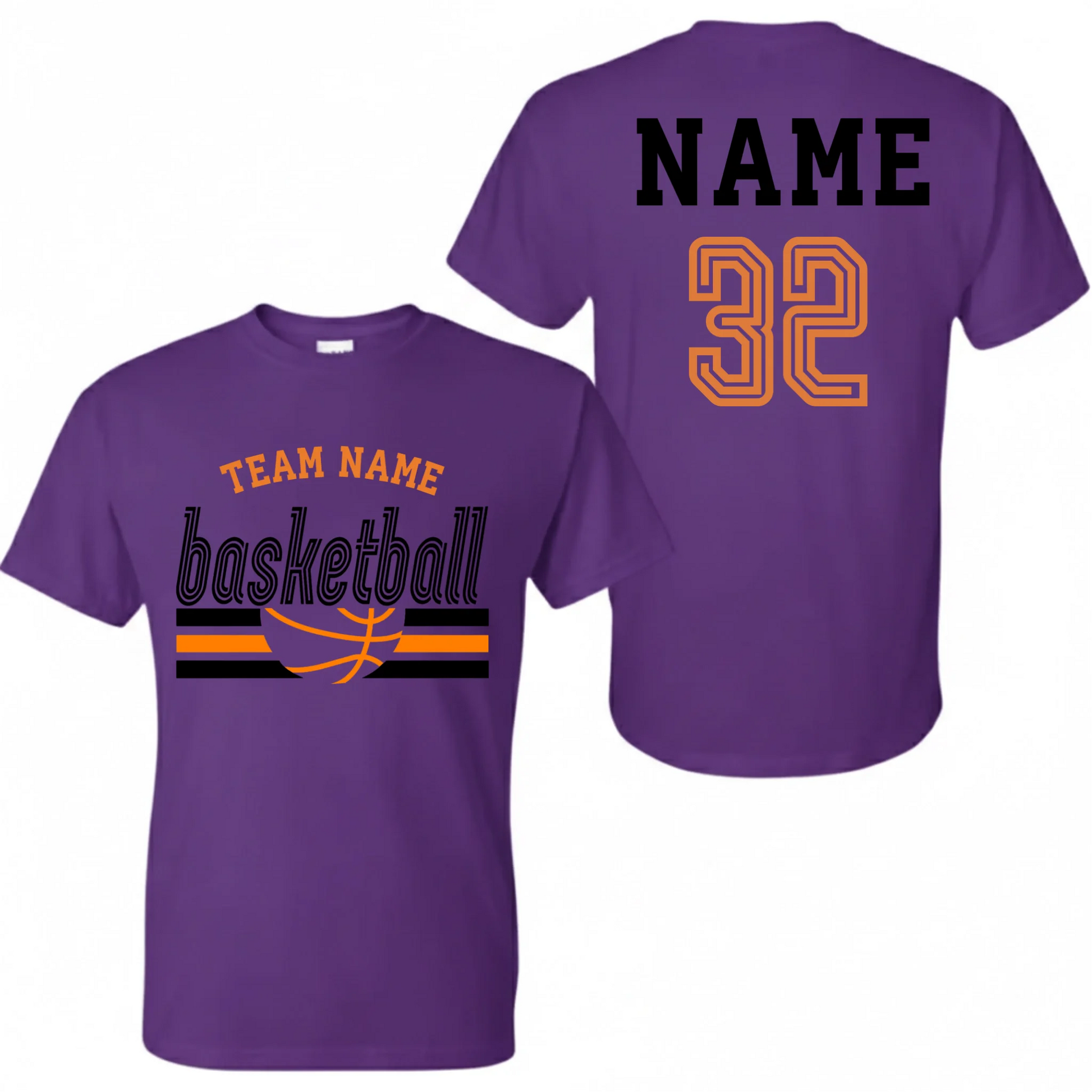 Purple Cotton T-Shirt