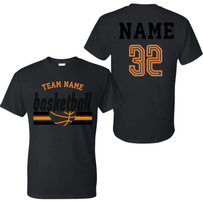 black t-shirt mk