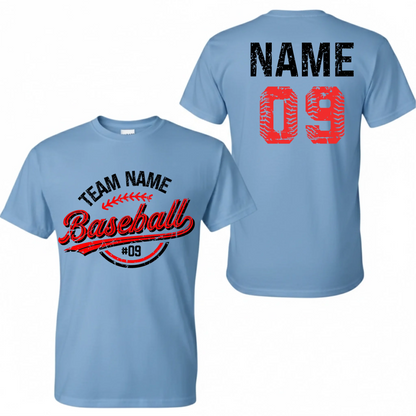 Light Blue Cotton T-Shirt