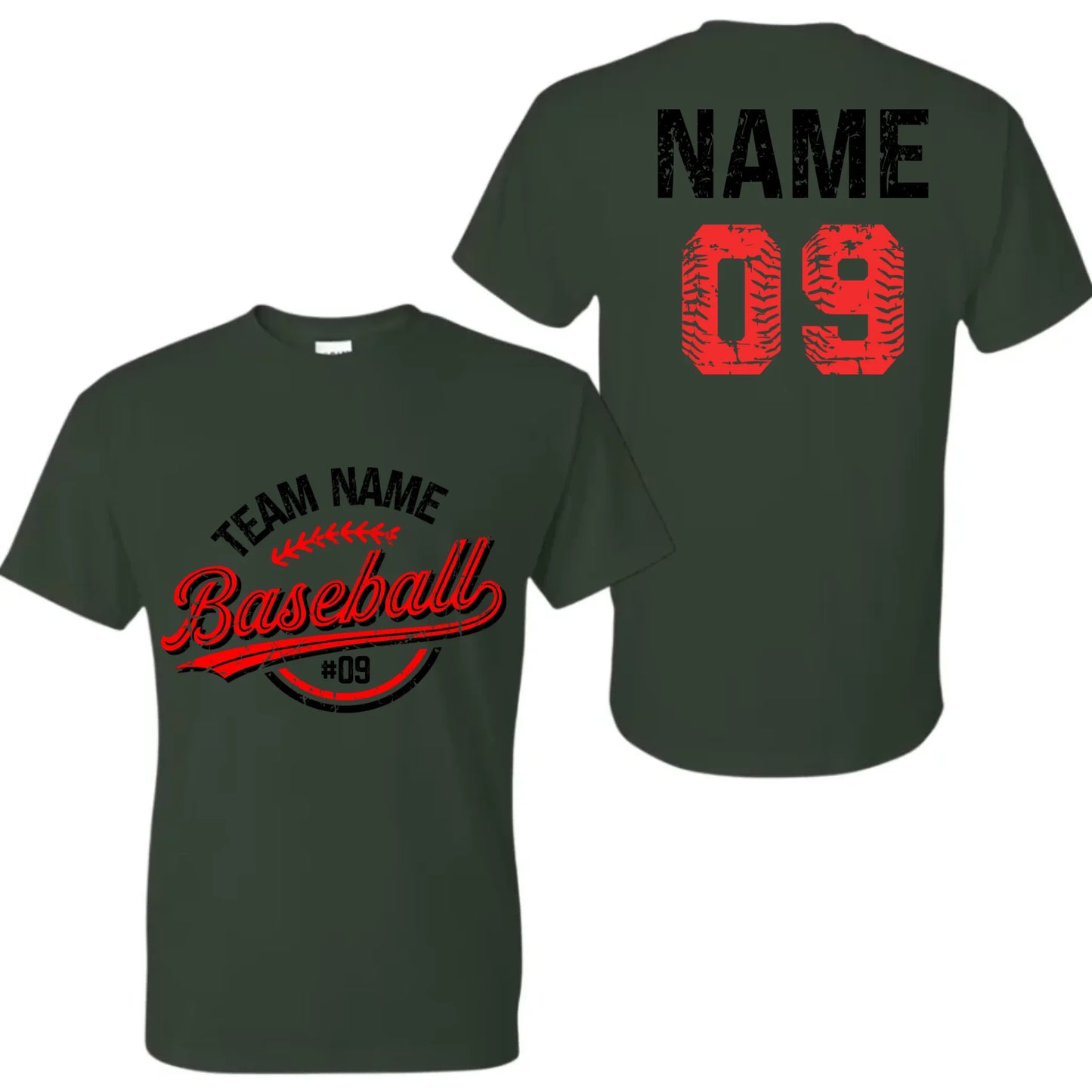 black t-shirt mk