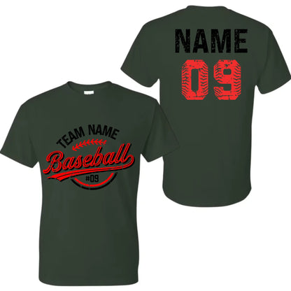black t-shirt mk