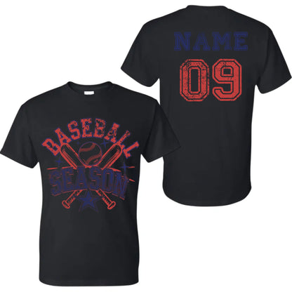 black t-shirt mk