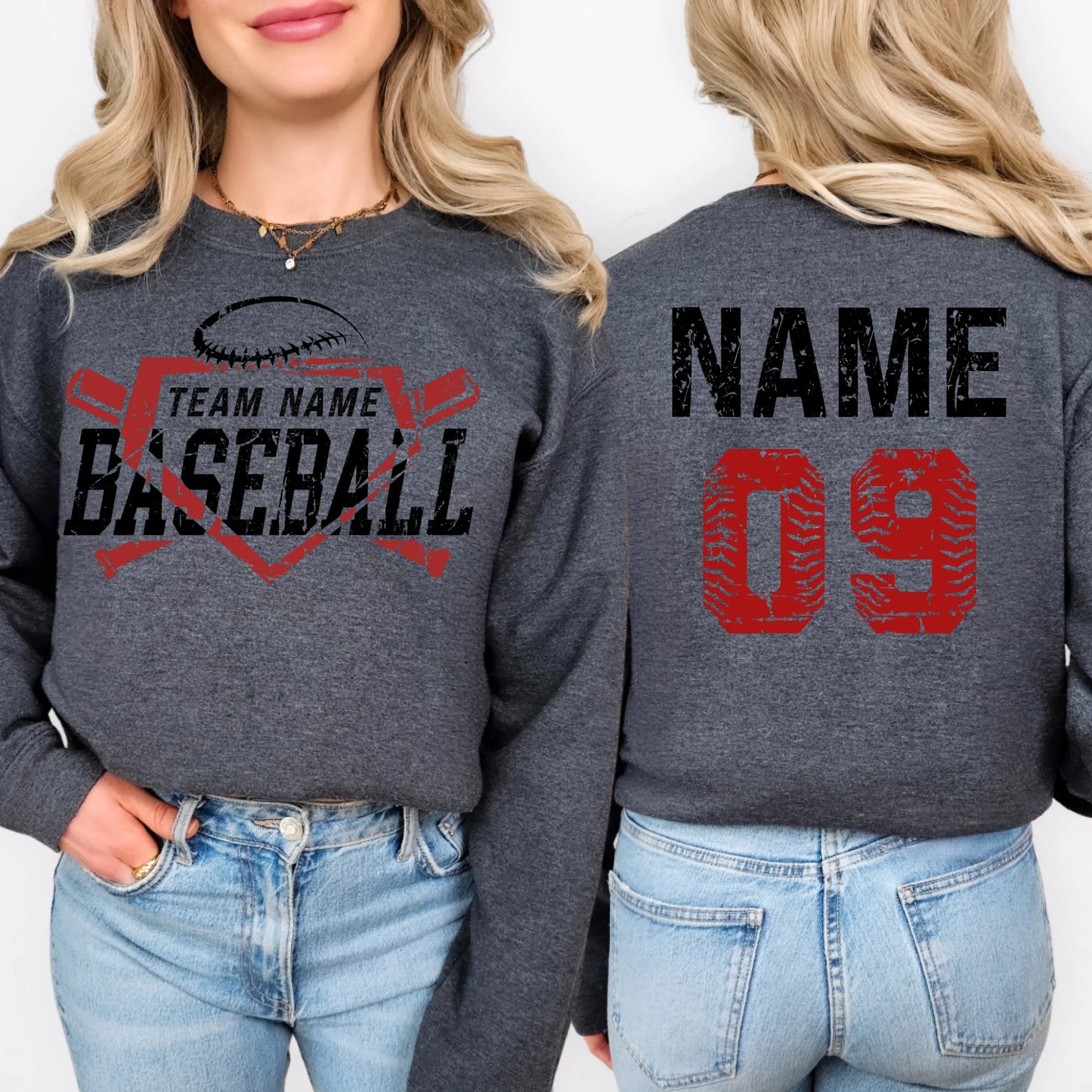 Dark Heather Grey Sweatshirt