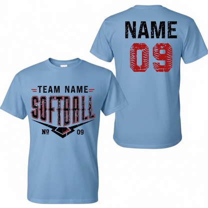 Light Blue Cotton T-Shirt