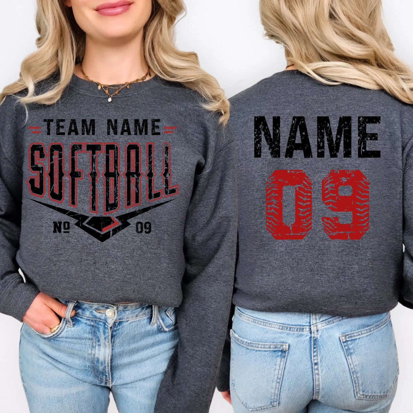 Dark Heather Grey Sweatshirt