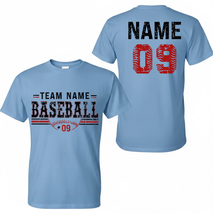 Light Blue Cotton T-Shirt