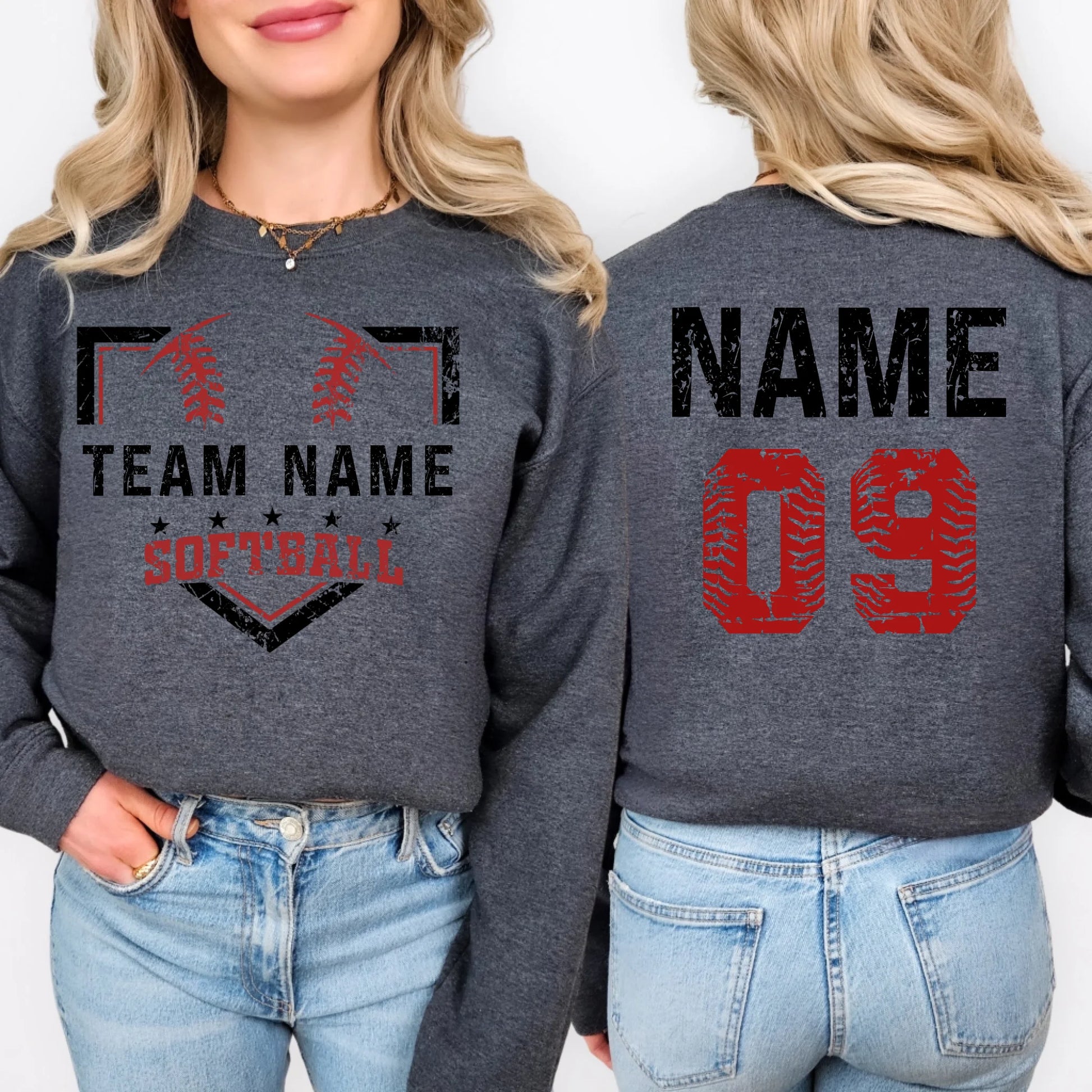 Dark Heather Grey Sweatshirt