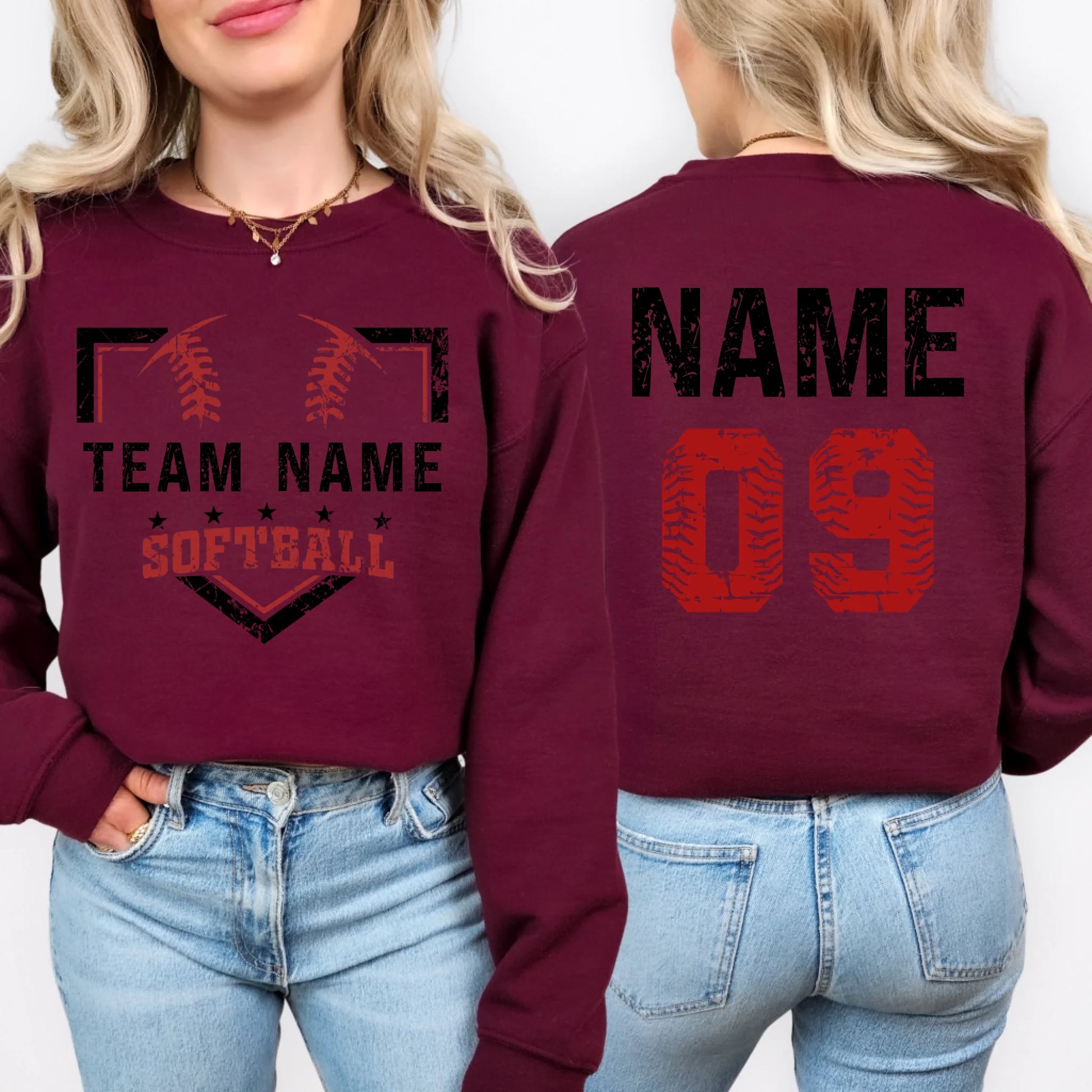 Maroon-Sweatshirt