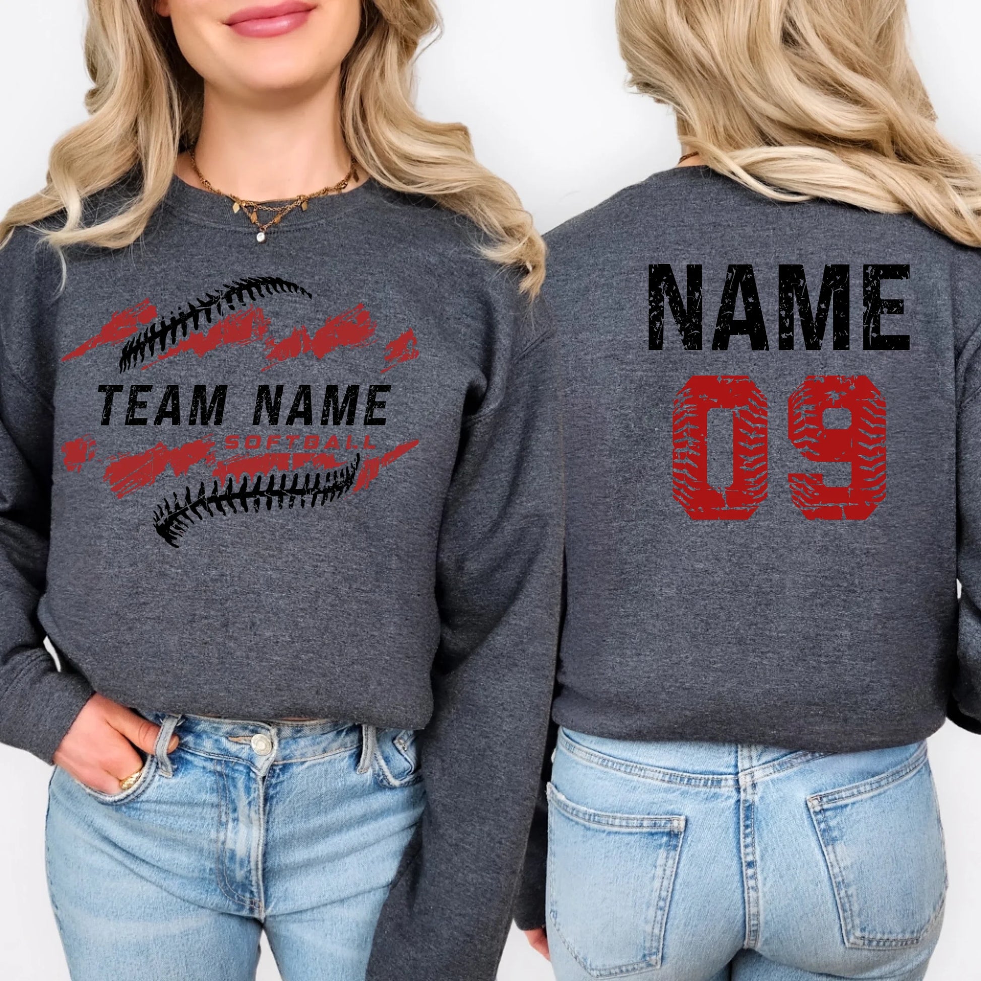 Dark Heather Grey Sweatshirt