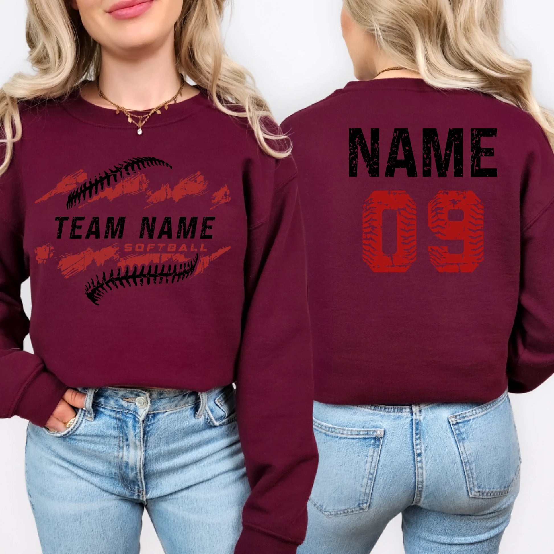 Maroon-Sweatshirt