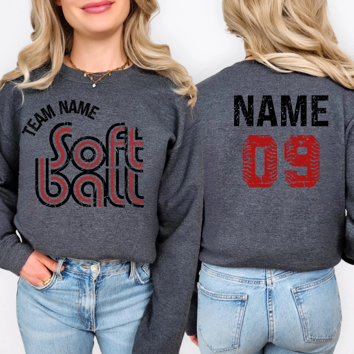 Dark Heather Grey Sweatshirt