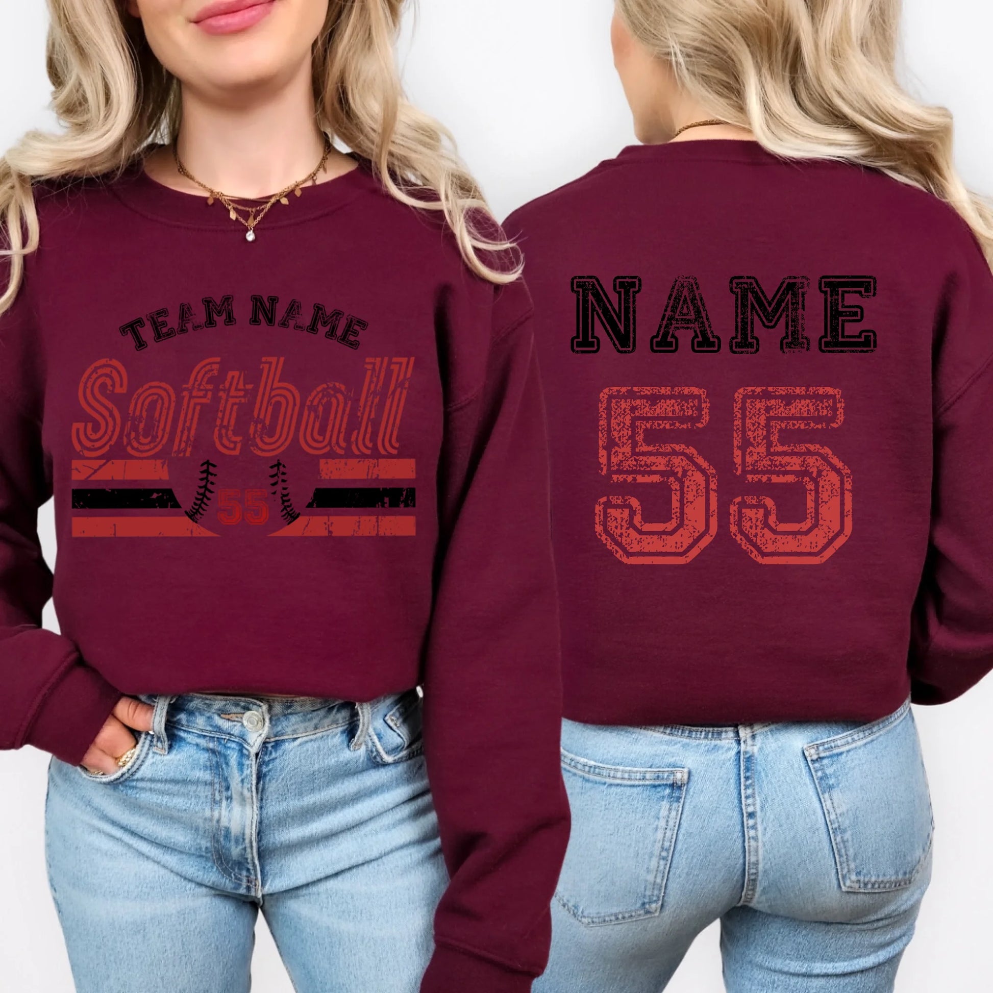 Maroon-Sweatshirt