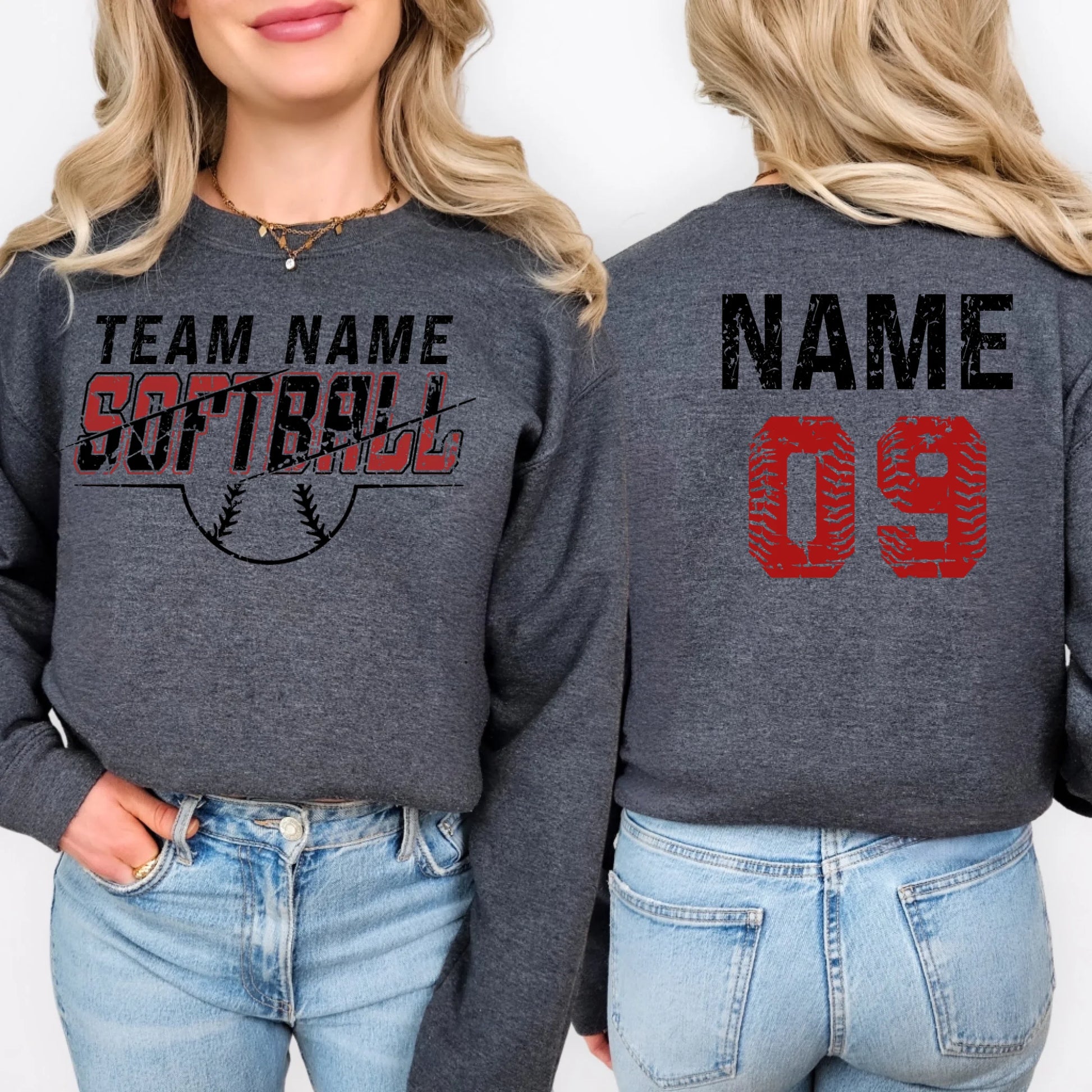 Dark Heather Grey Sweatshirt