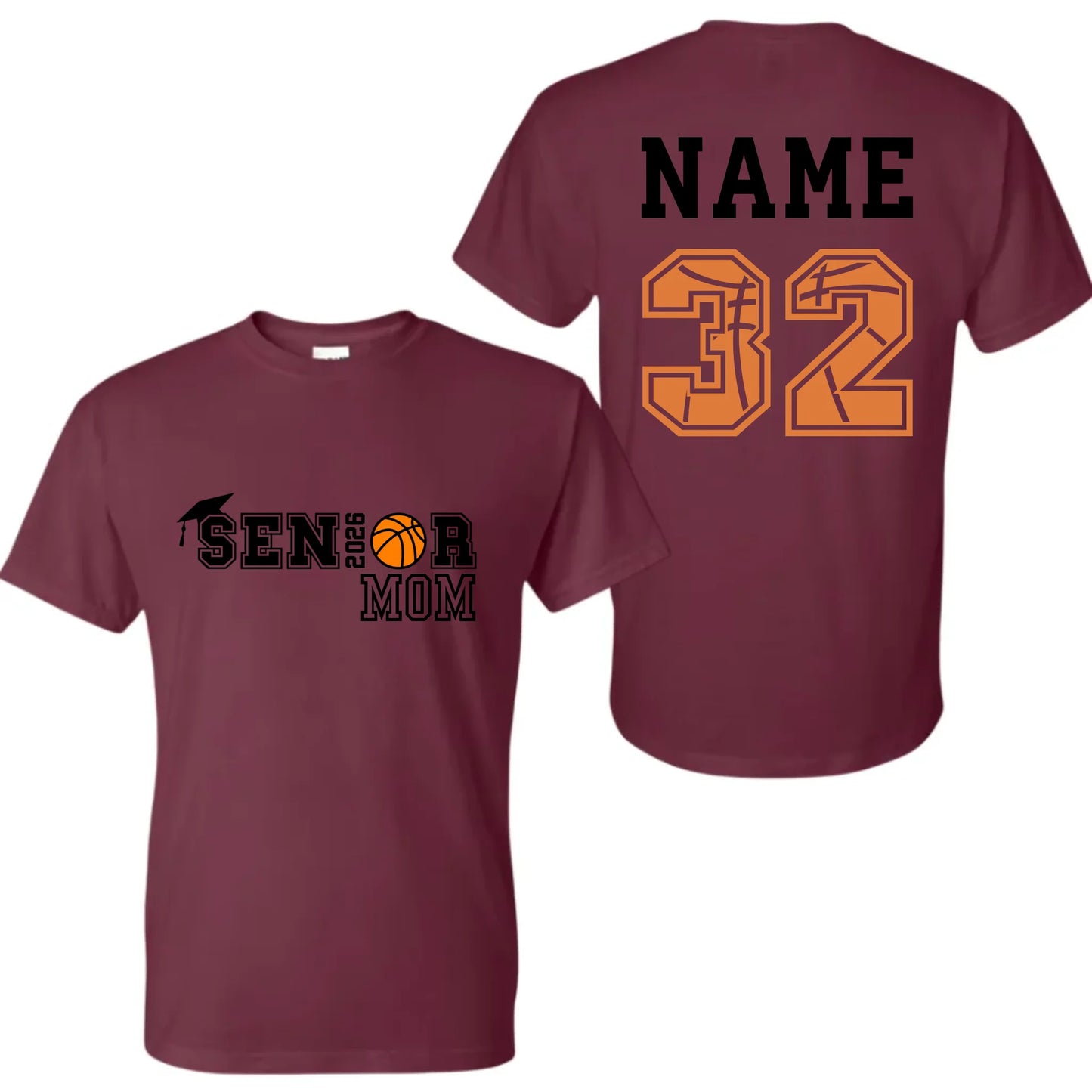 black t-shirt mk