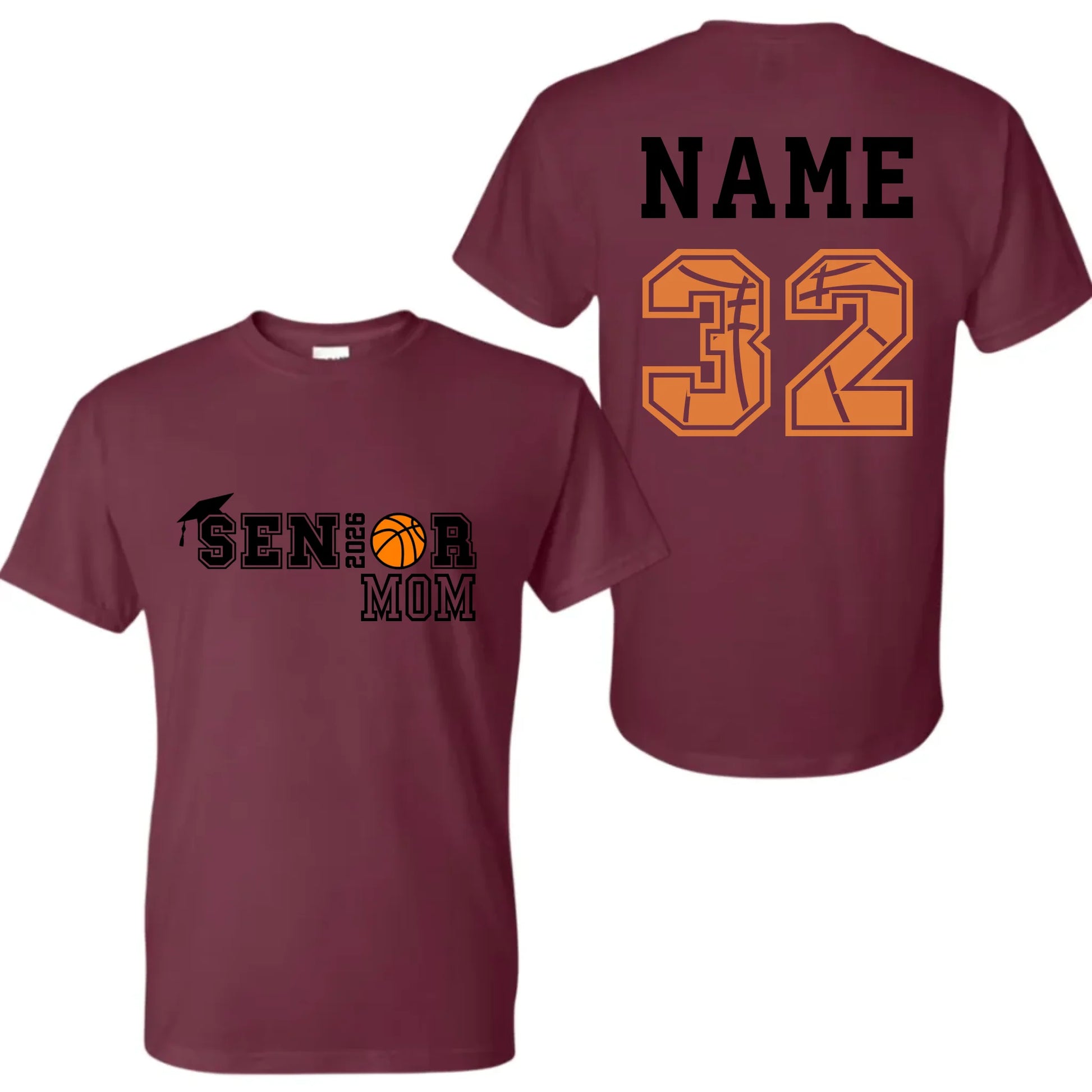 black t-shirt mk