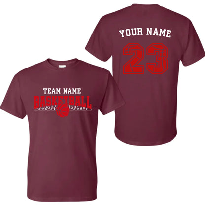 Maroon-mk-t-shirt