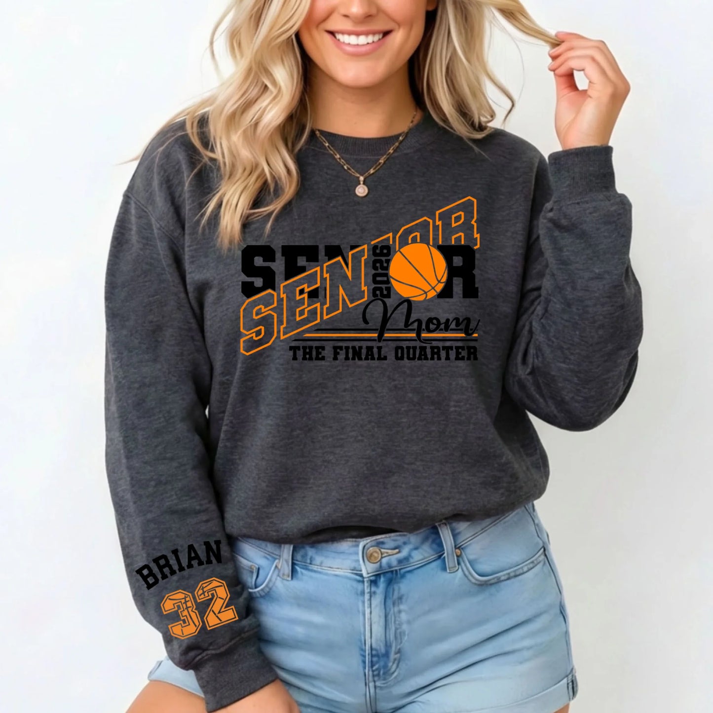 Dark Heather Grey Sweatshirt