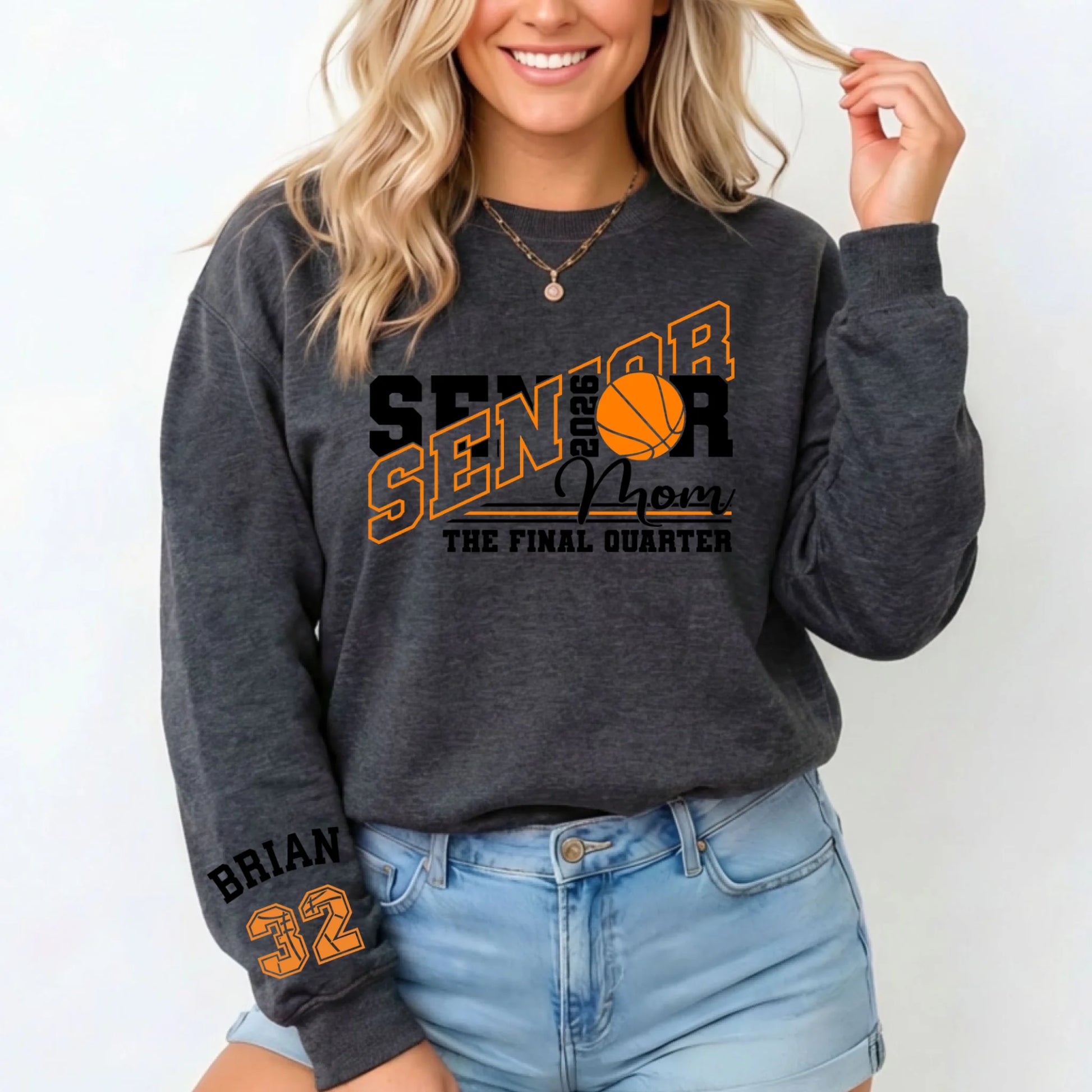 Dark Heather Grey Sweatshirt
