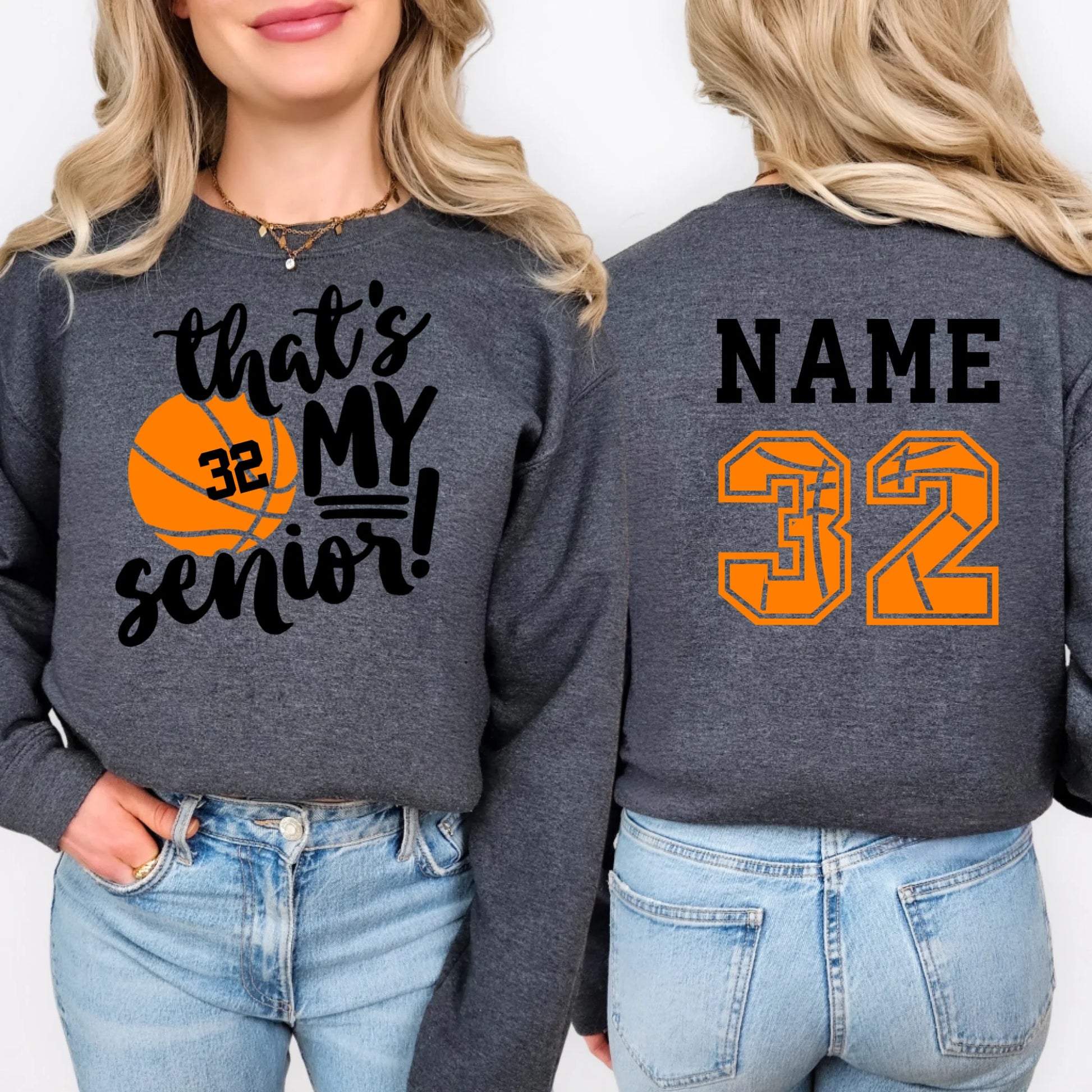Dark Heather Grey Sweatshirt