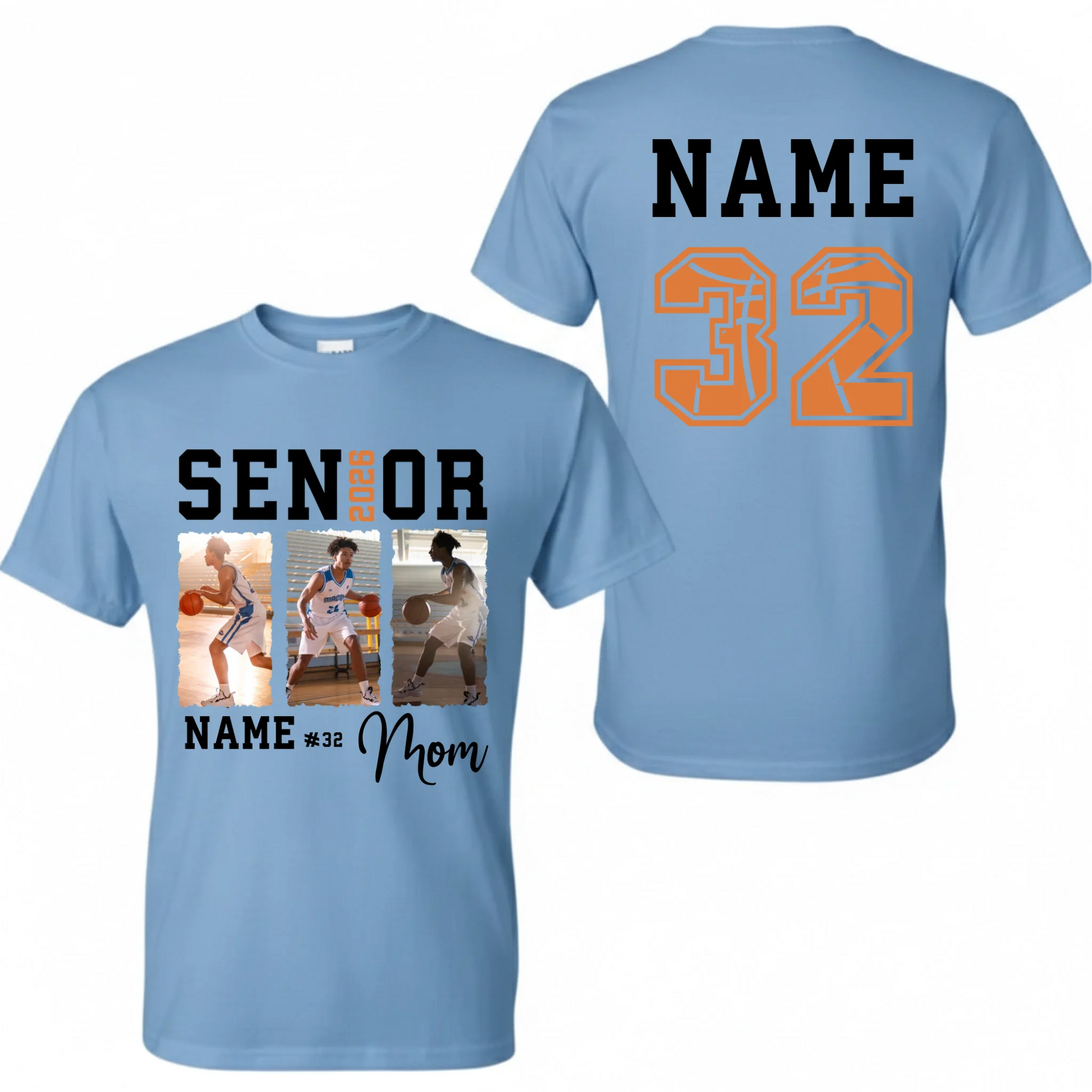Light Blue Cotton T-Shirt