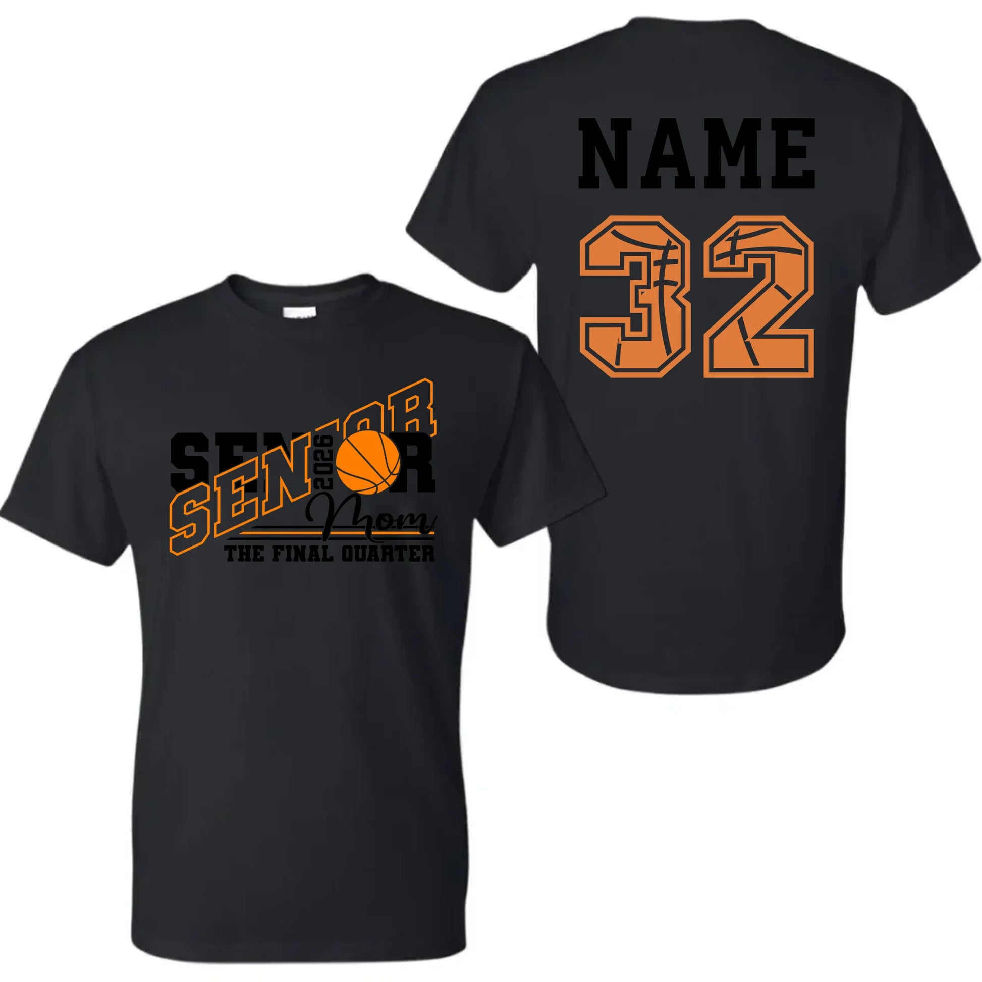 black t-shirt mk