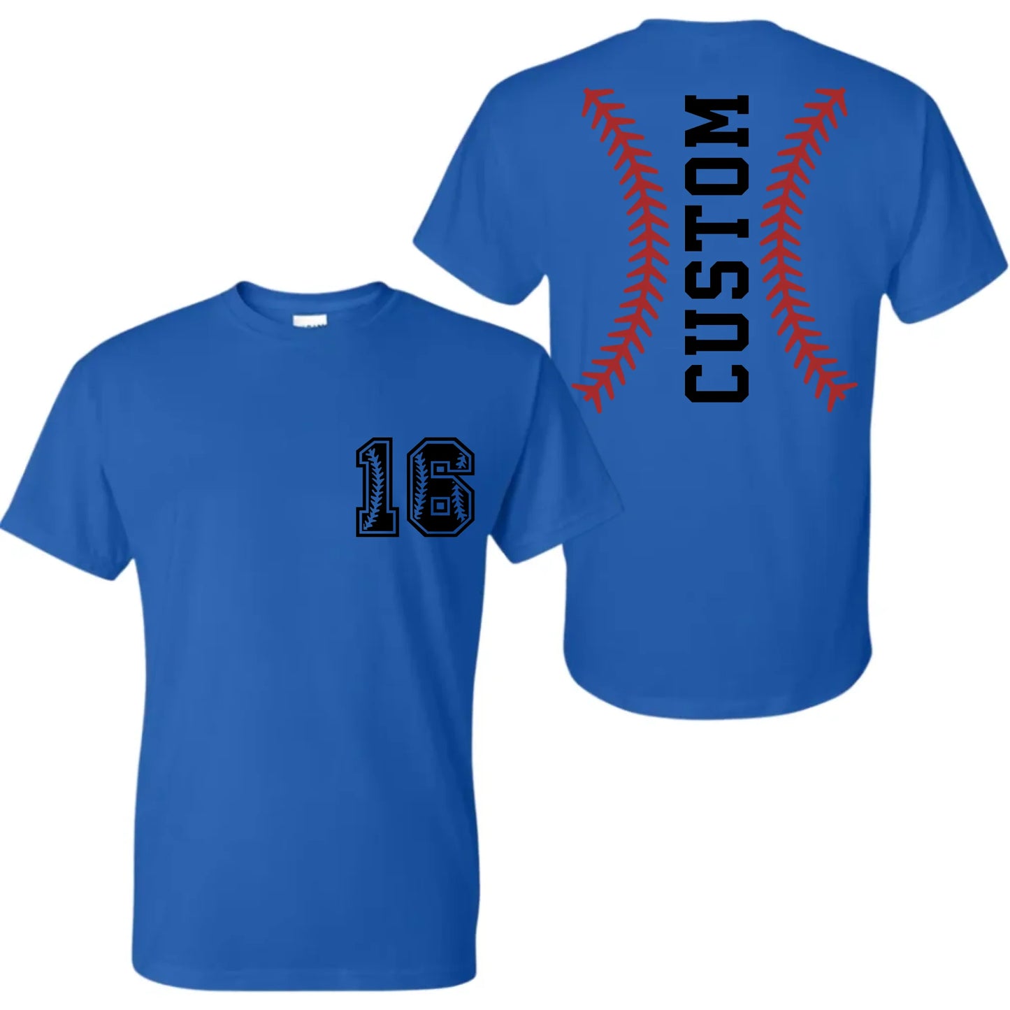 black t-shirt mk
