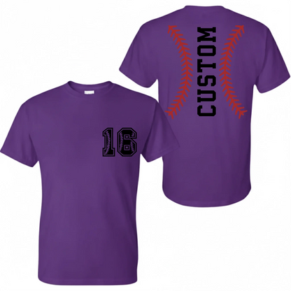 Purple Cotton T-Shirt
