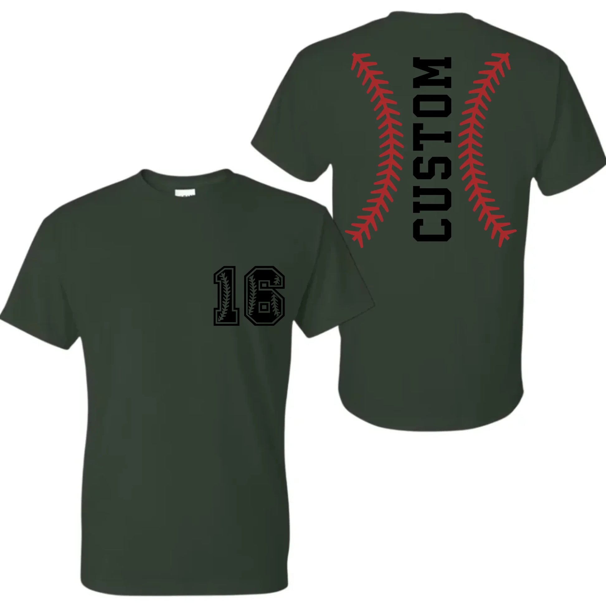black t-shirt mk