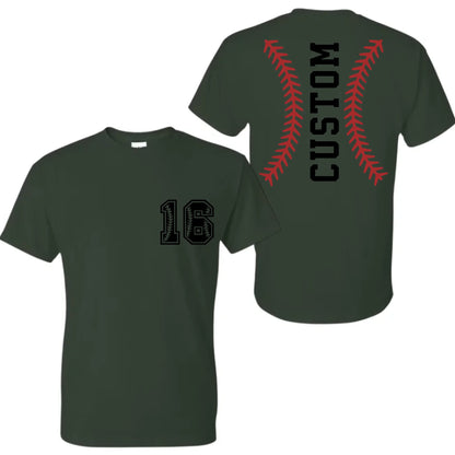 black t-shirt mk