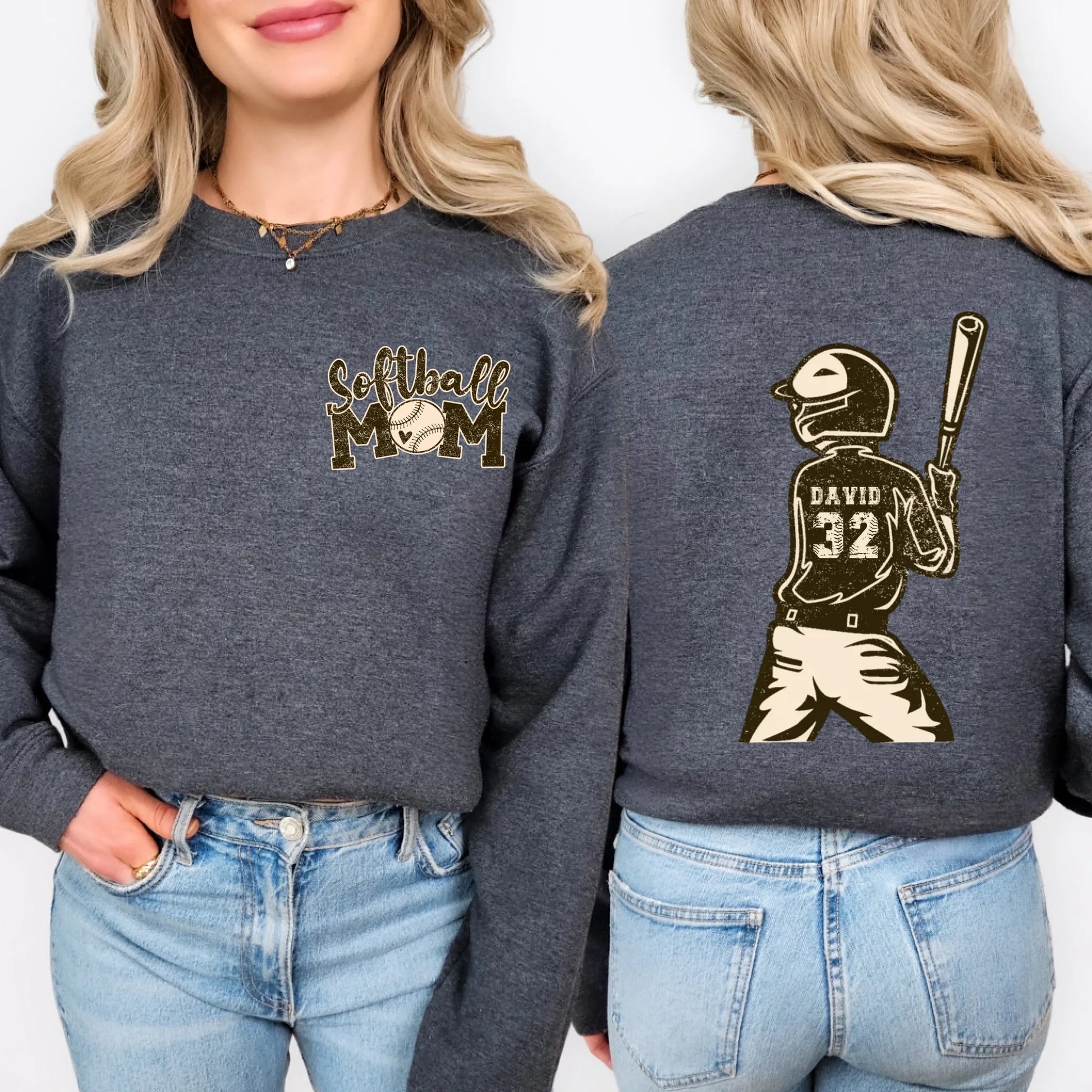 Dark Heather Grey Sweatshirt