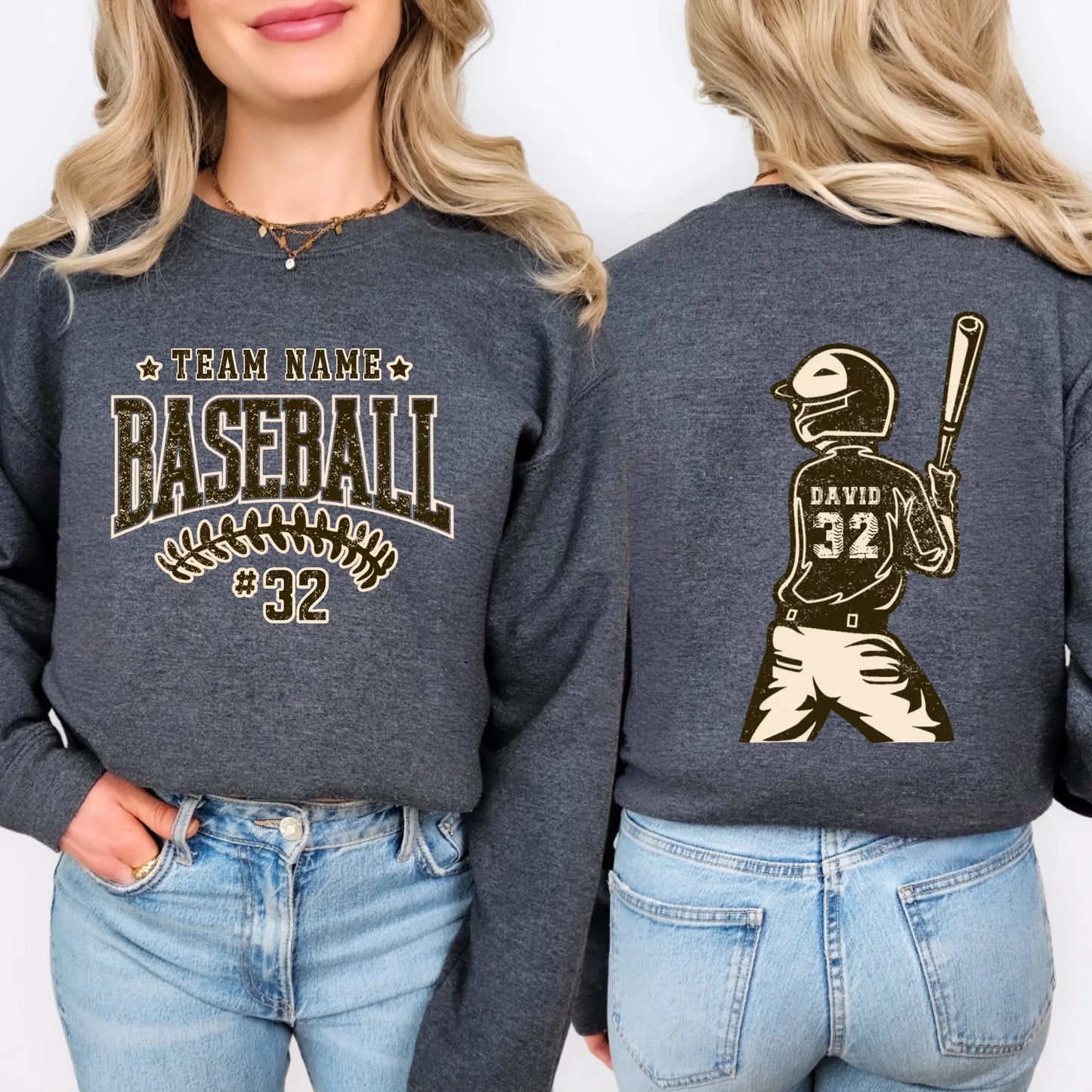 Dark Heather Grey Sweatshirt