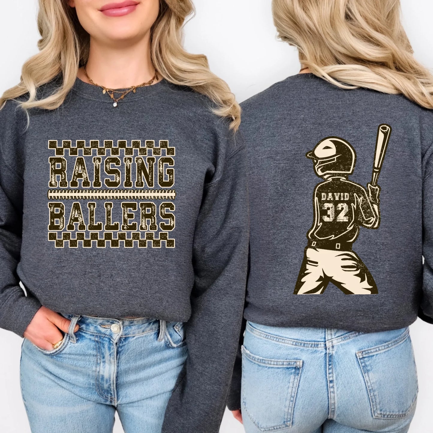 Dark Heather Grey Sweatshirt