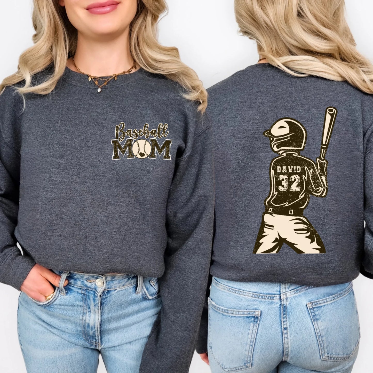 Dark Heather Grey Sweatshirt