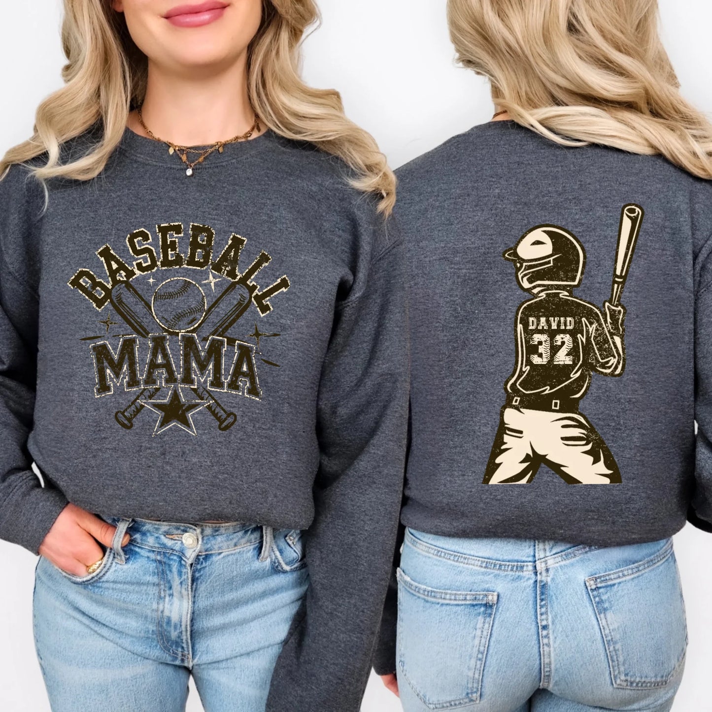 Dark Heather Grey Sweatshirt