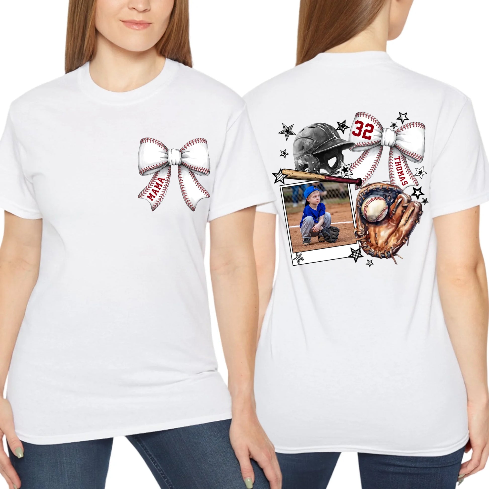 US-White-T-shirt