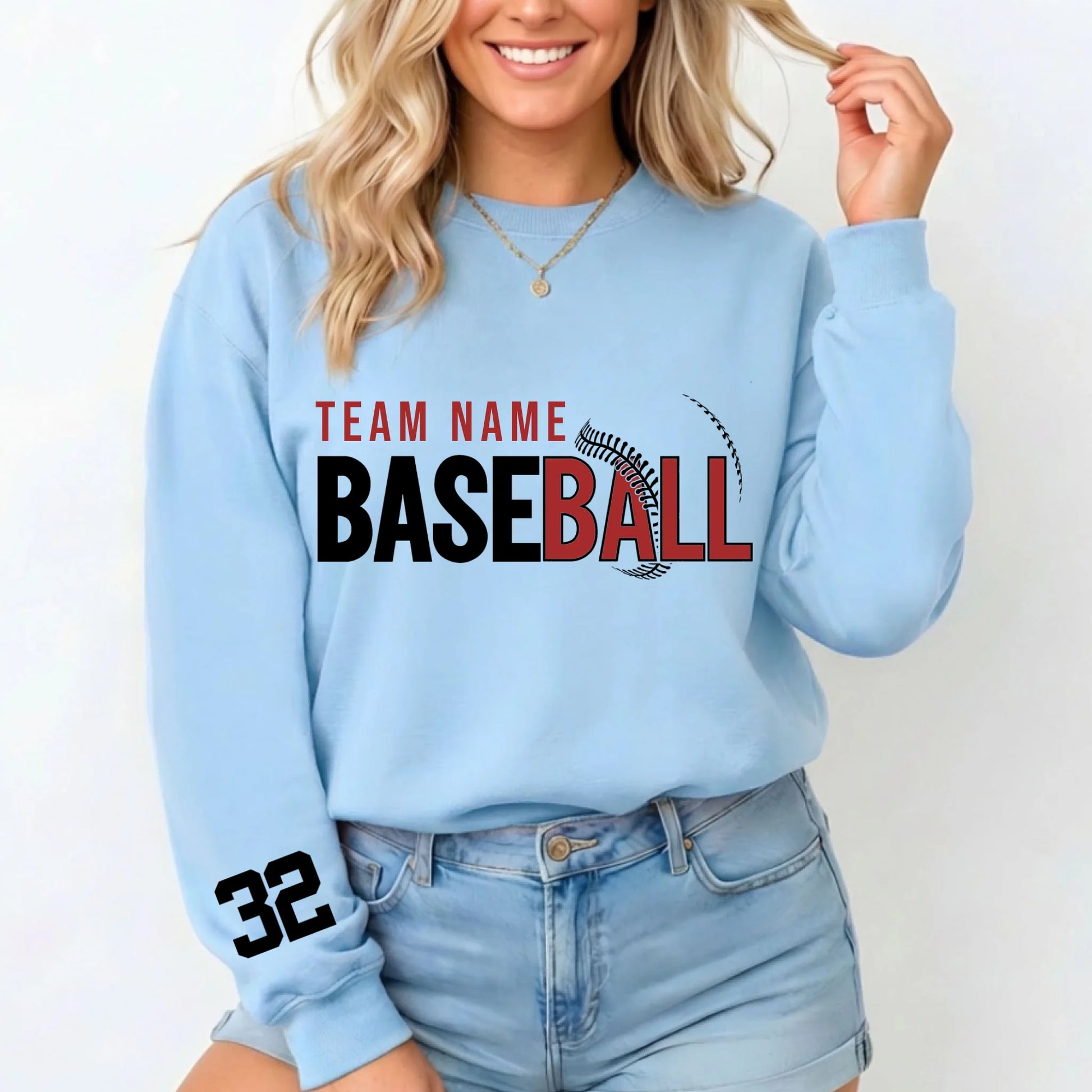 Light Blue Sweatshirt