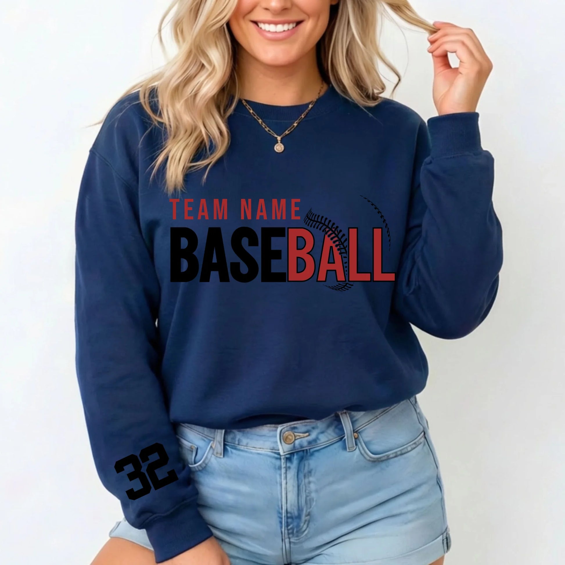 Navy-Sweatshirt