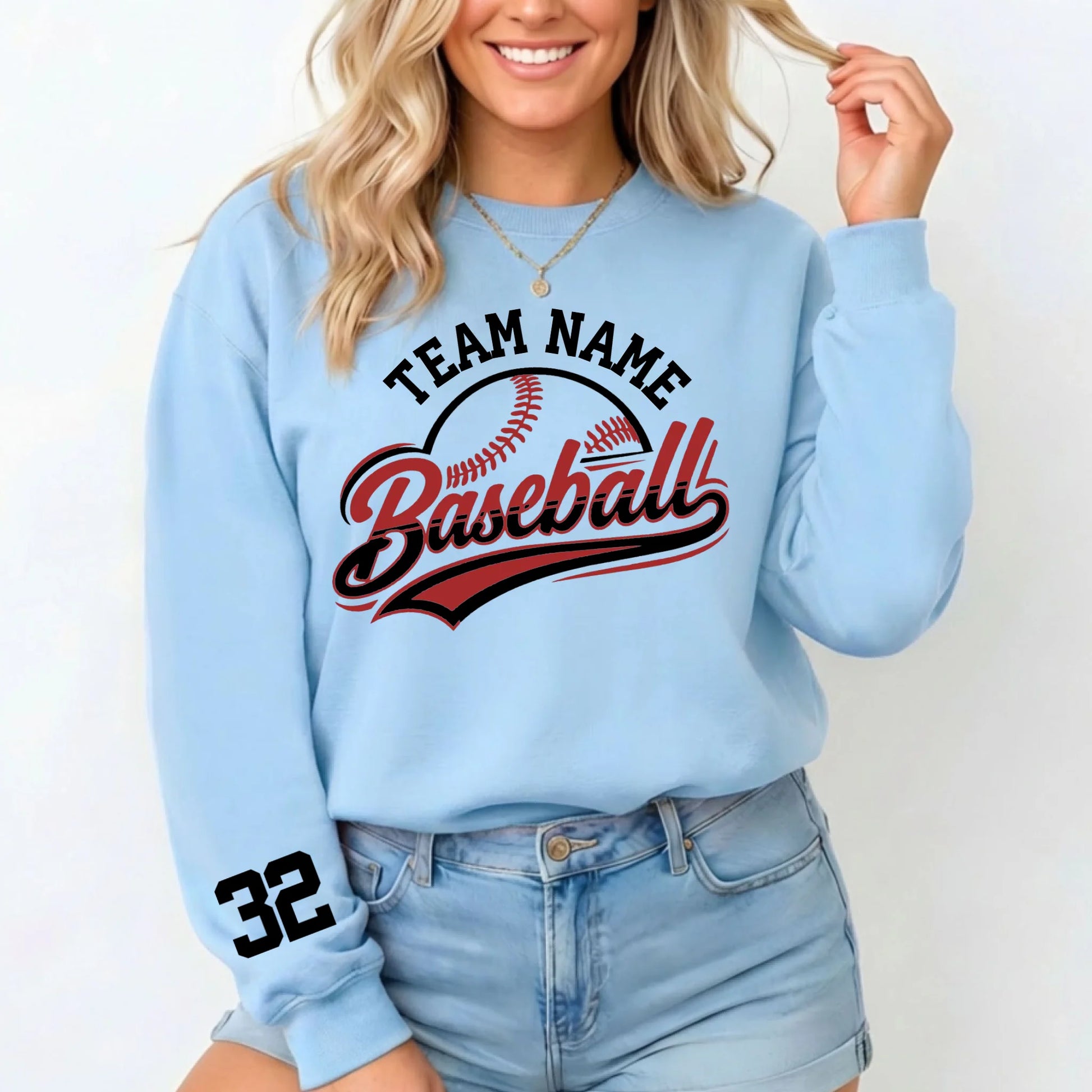 Light Blue Sweatshirt