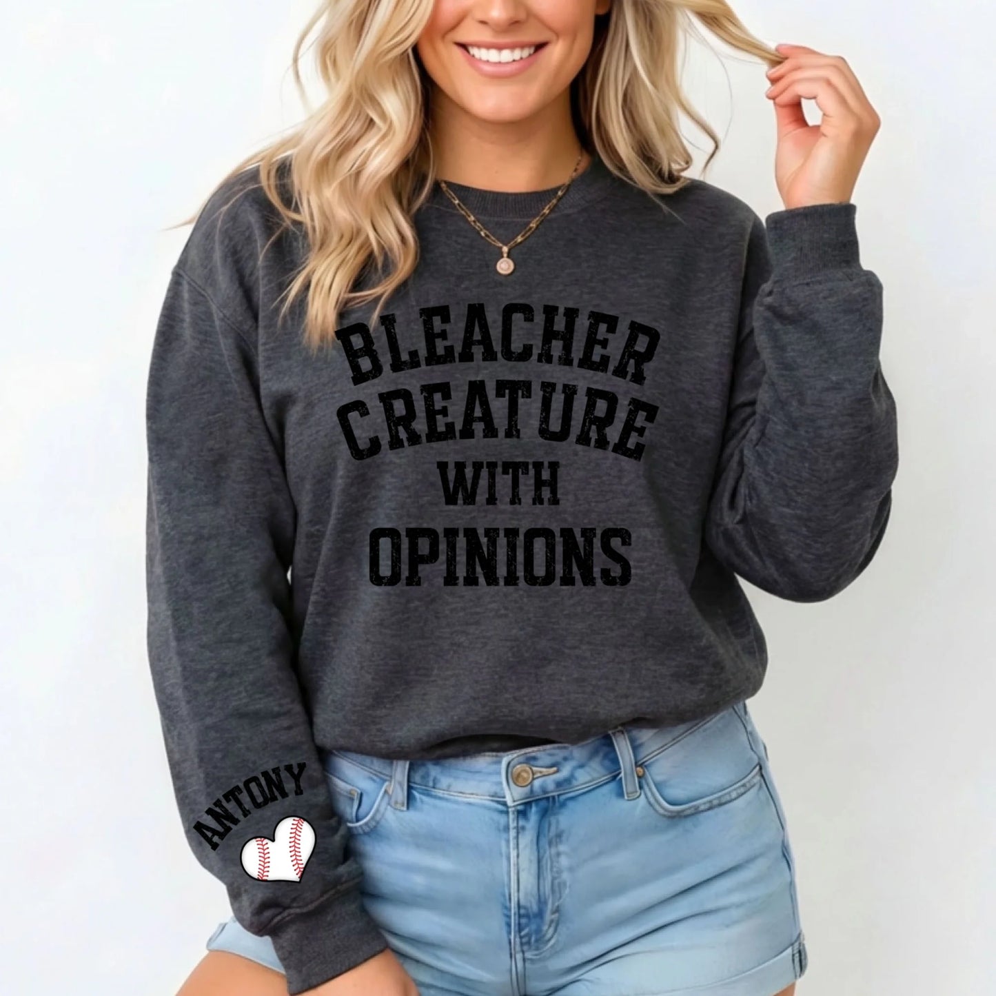 Dark Heather Grey Sweatshirt