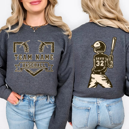 Dark Heather Grey Sweatshirt