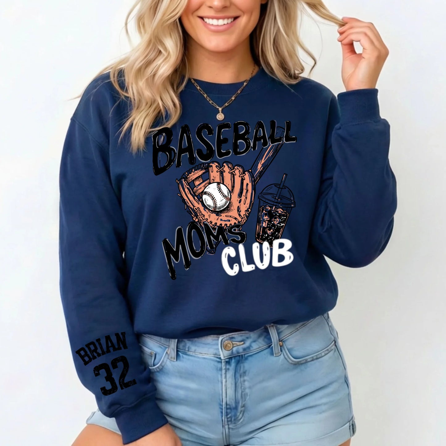 Navy-Sweatshirt