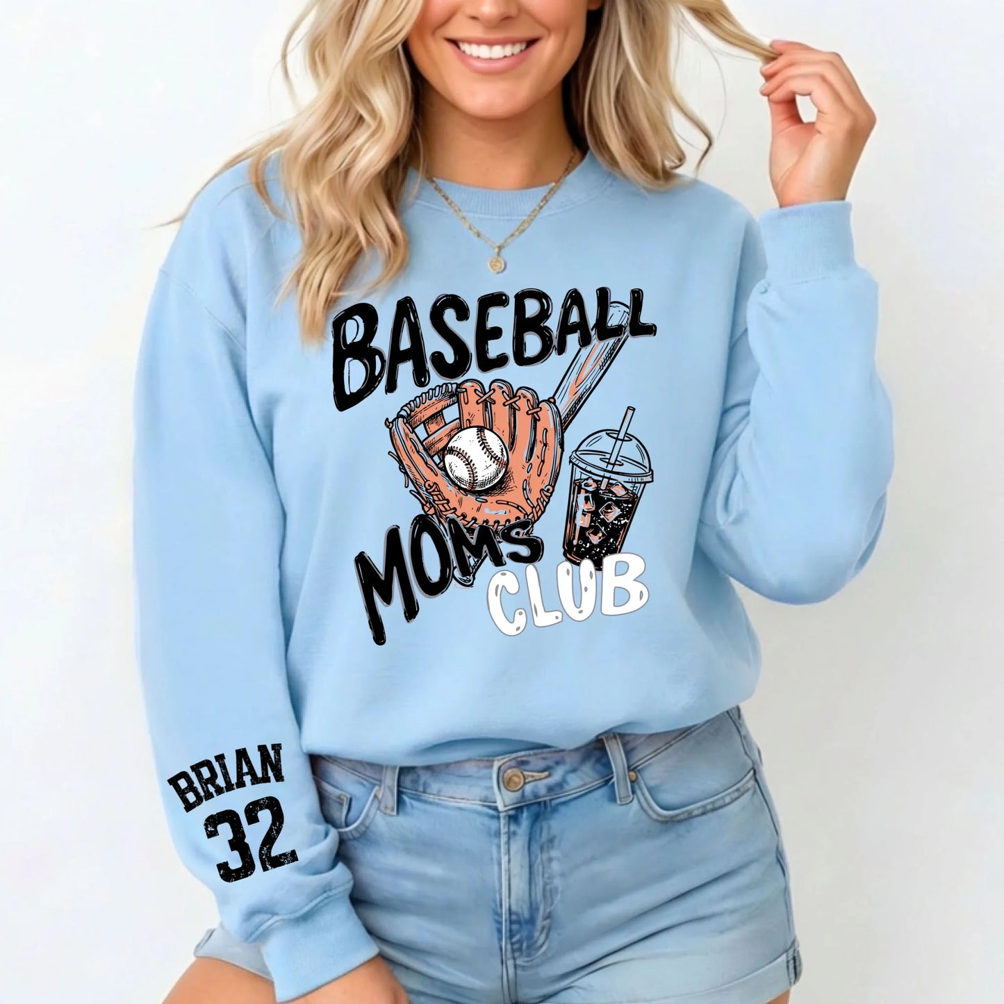 Light Blue Sweatshirt