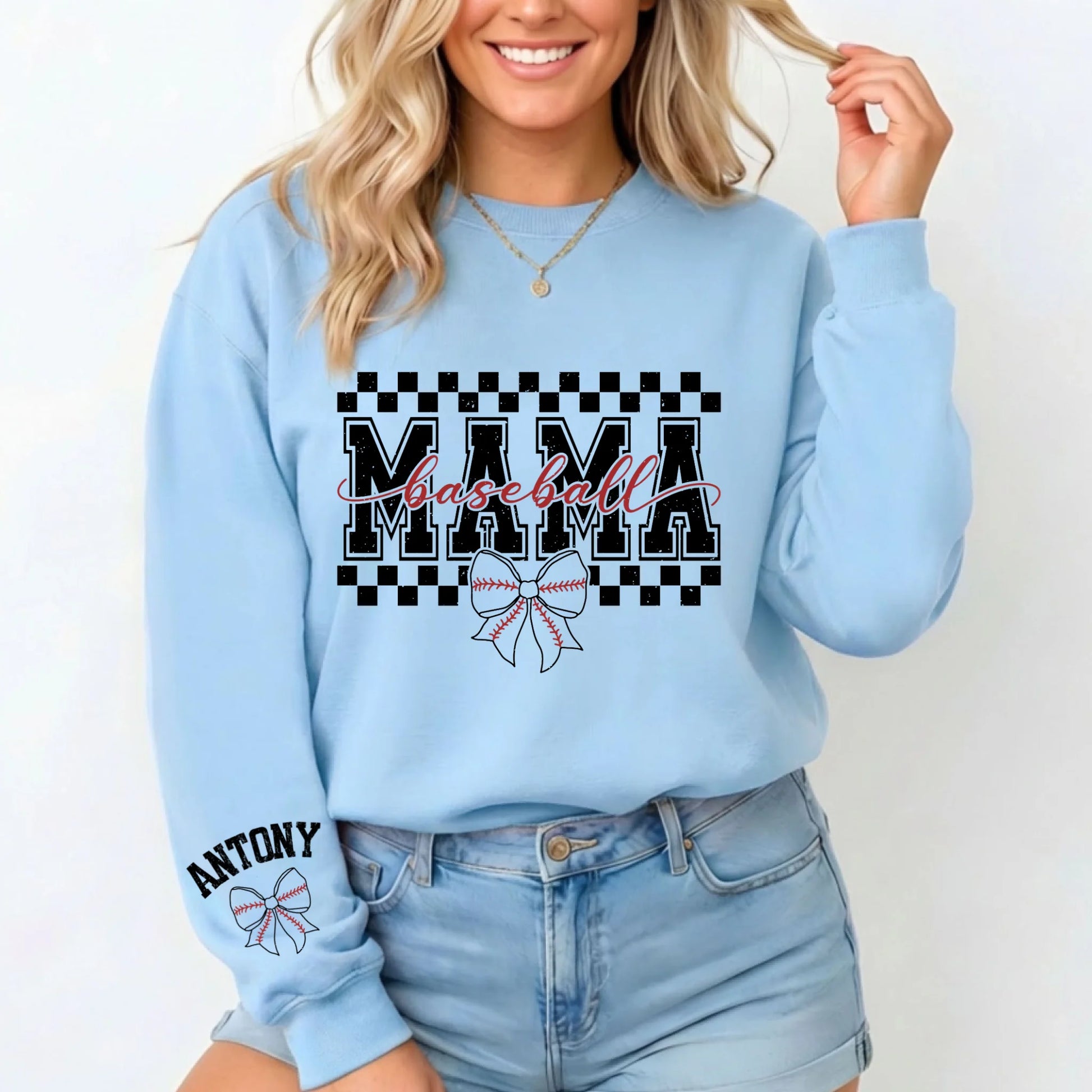 Light Blue Sweatshirt