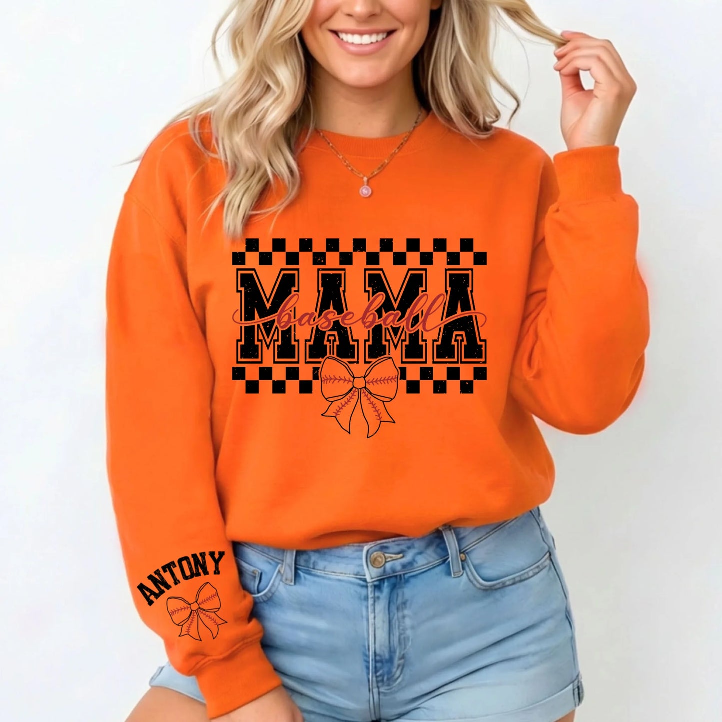 Orange-Sweatshirt