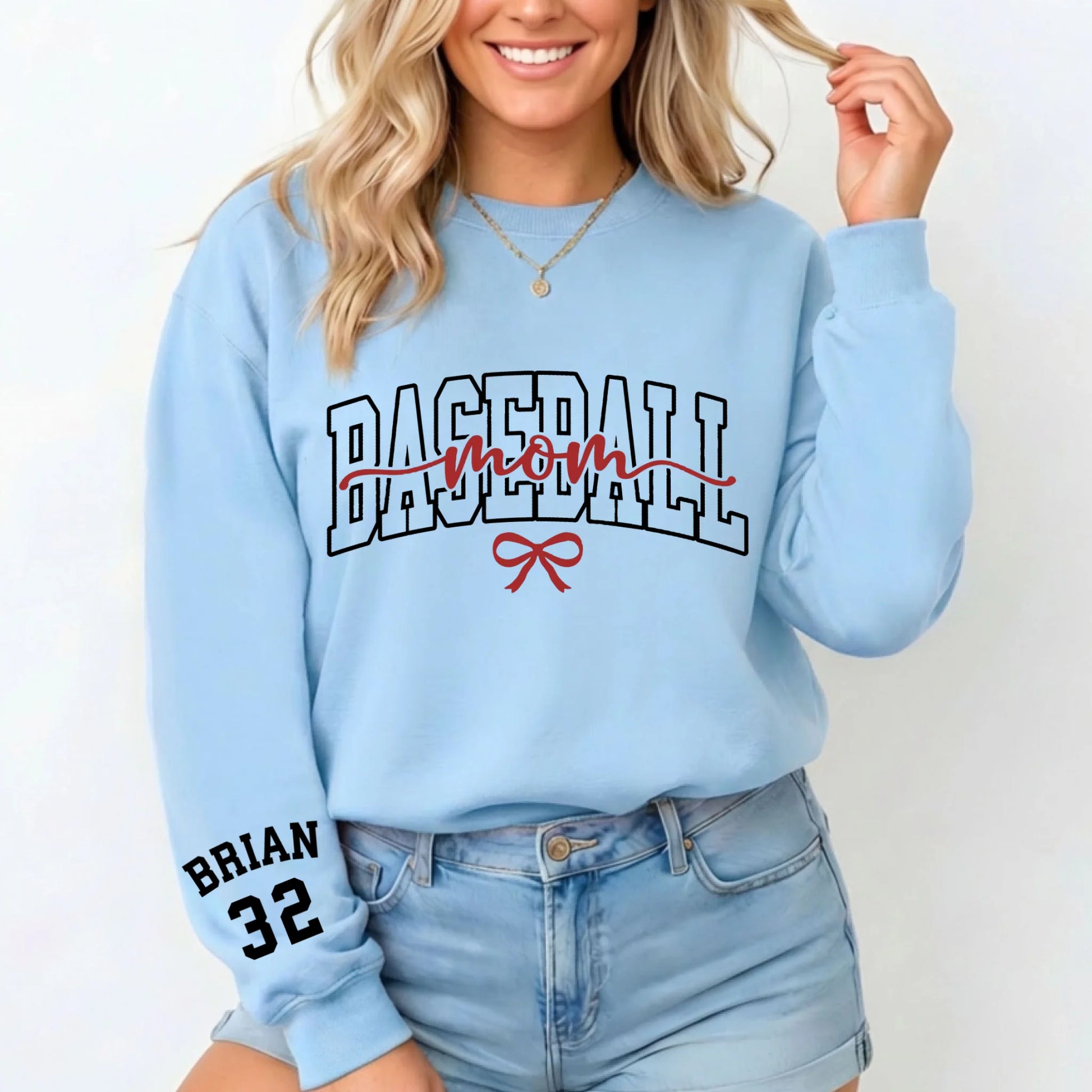 Light Blue Sweatshirt