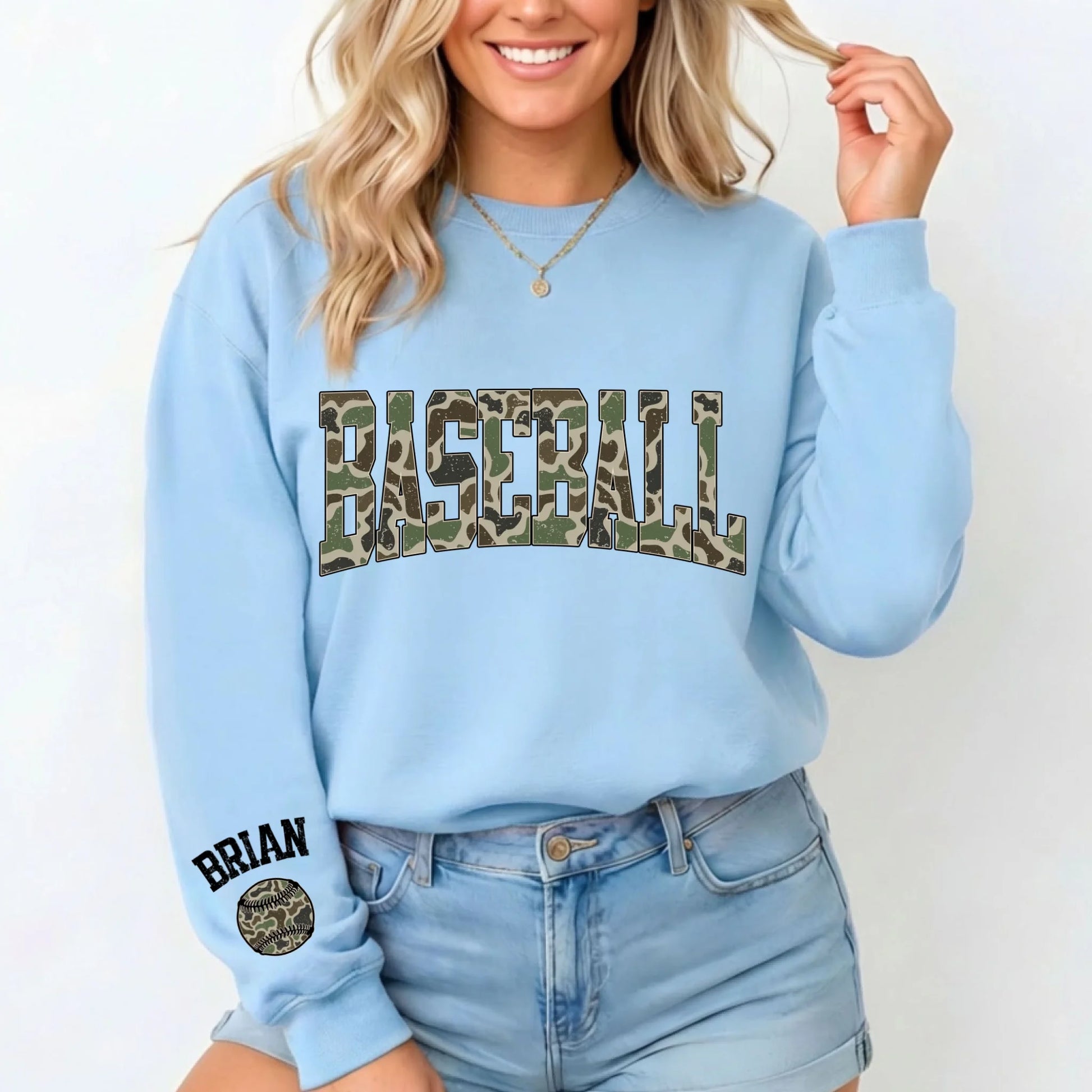 Light Blue Sweatshirt